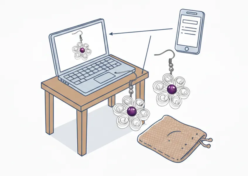 3 order your own earring